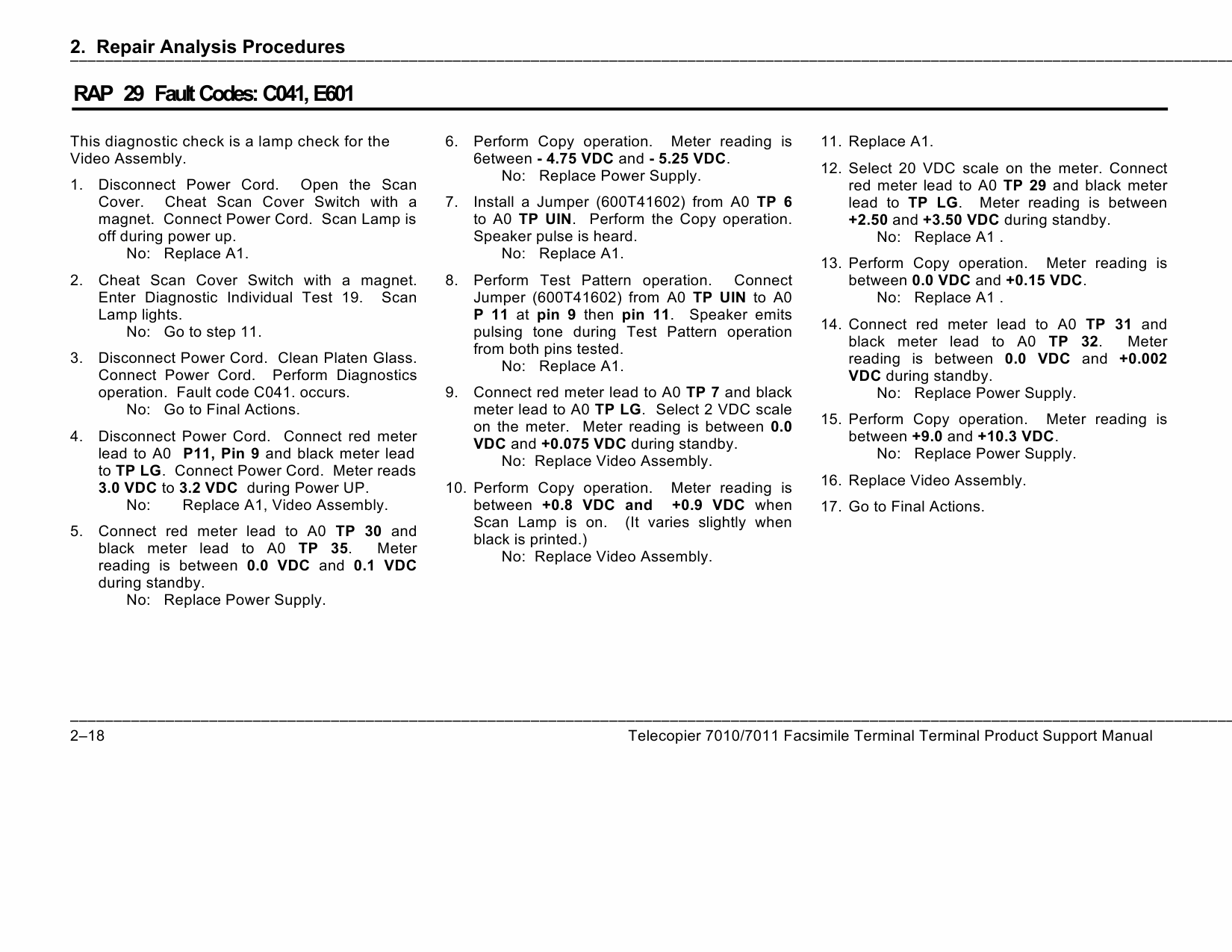 Xerox Printer 7010 7011 Fax Parts List and Service Manual-2